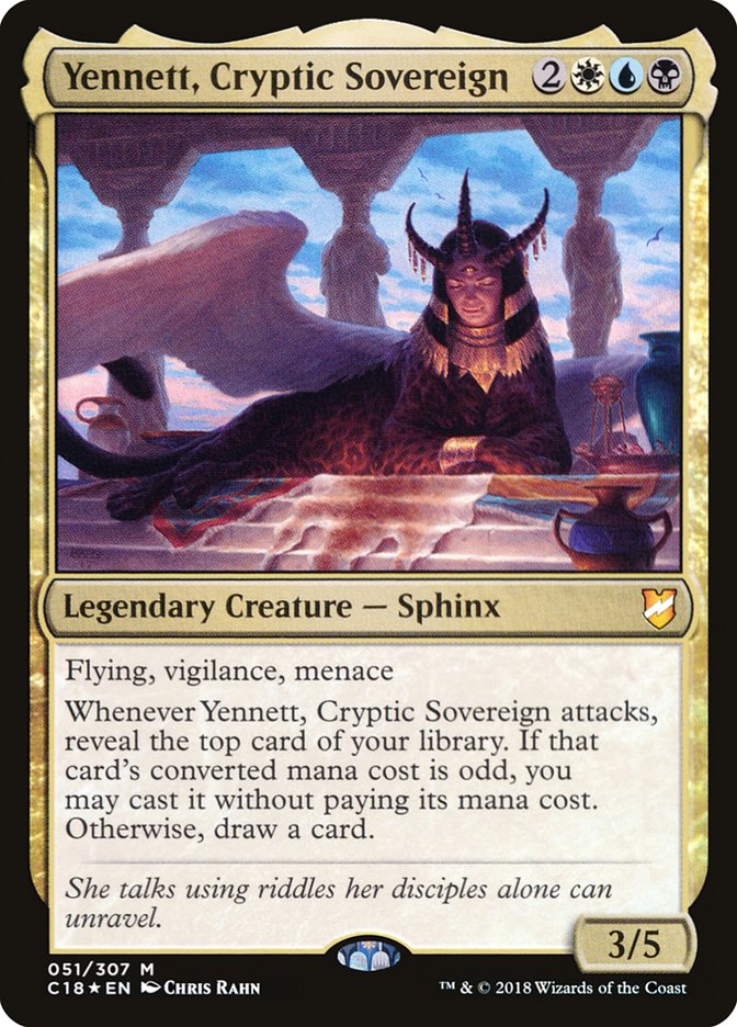 Yennett, Cryptic Sovereign [Commander 2018] | North Valley Games