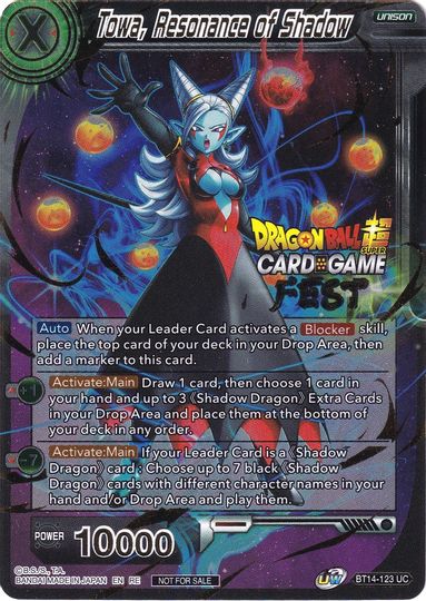 Towa, Resonance of Shadow (Card Game Fest 2022) (BT14-123) [Tournament Promotion Cards] | North Valley Games