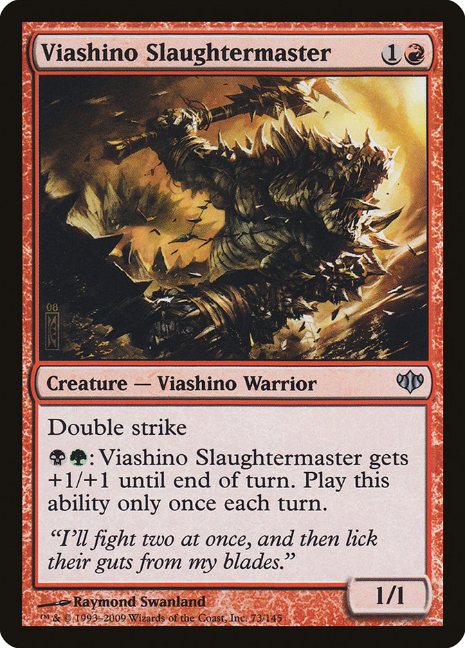 Viashino Slaughtermaster [Conflux] | North Valley Games