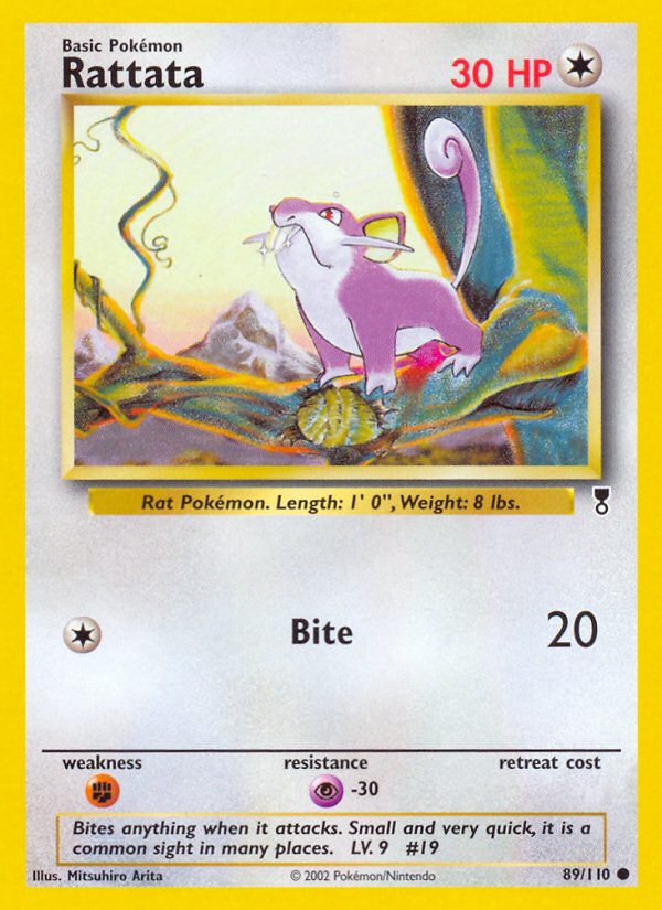 Rattata (89/110) [Legendary Collection] | North Valley Games