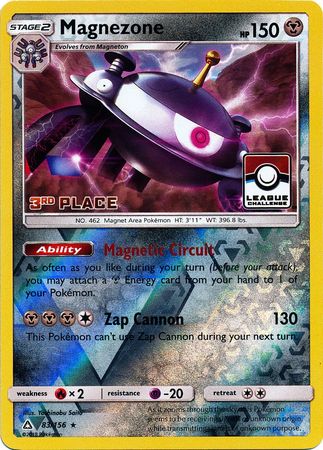 Magnezone (83/156) (League Promo 3rd Place) [Sun & Moon: Ultra Prism] | North Valley Games