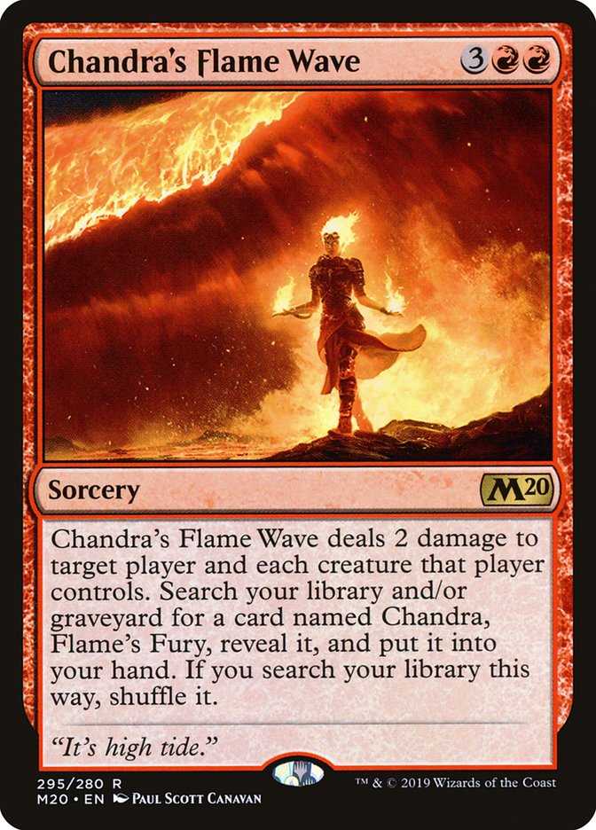 Chandra's Flame Wave [Core Set 2020] | North Valley Games