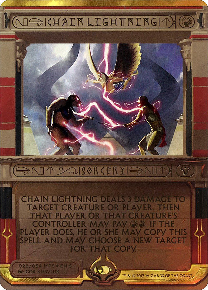 Chain Lightning (Invocation) [Amonkhet Invocations] | North Valley Games