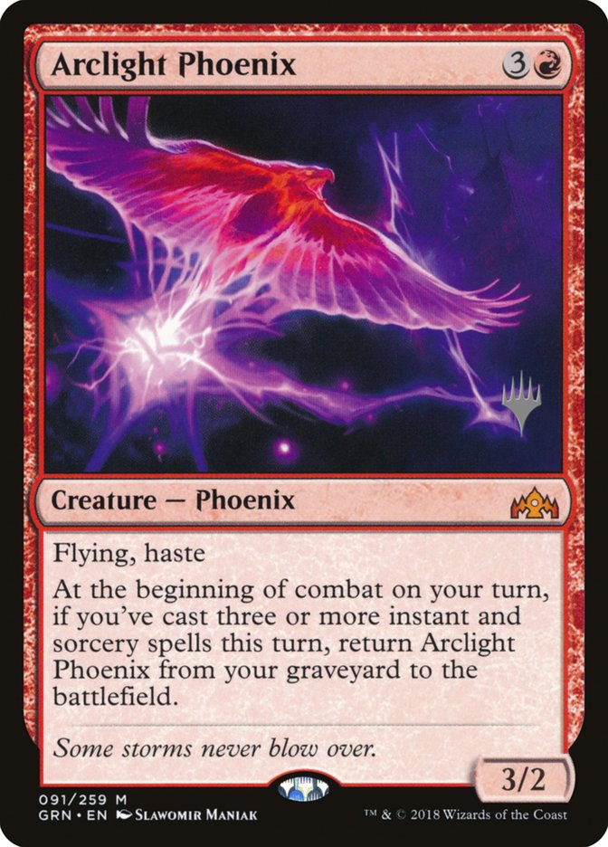 Arclight Phoenix (Promo Pack) [Guilds of Ravnica Promos] | North Valley Games