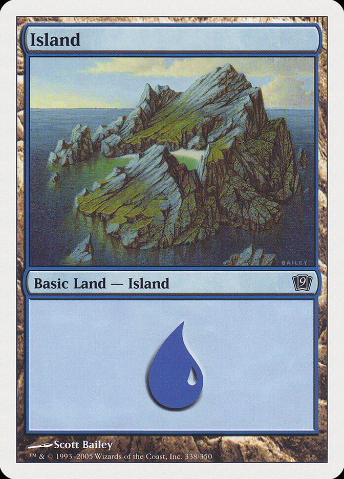 Island (338) [Ninth Edition] | North Valley Games