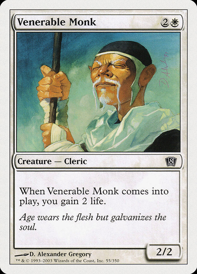 Venerable Monk [Eighth Edition] | North Valley Games