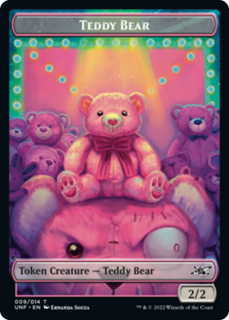 Teddy Bear // Balloon Double-Sided Token [Unfinity Tokens] | North Valley Games