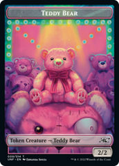Teddy Bear // Food (010) Double-Sided Token [Unfinity Tokens] | North Valley Games