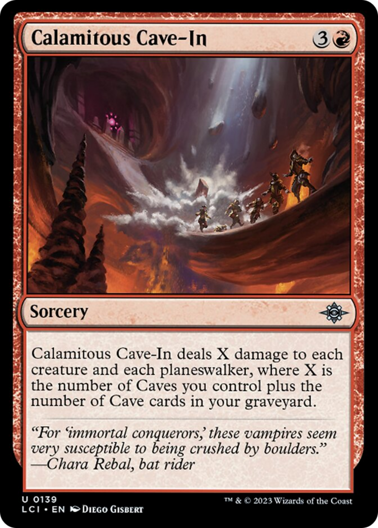 Calamitous Cave-In [The Lost Caverns of Ixalan] | North Valley Games