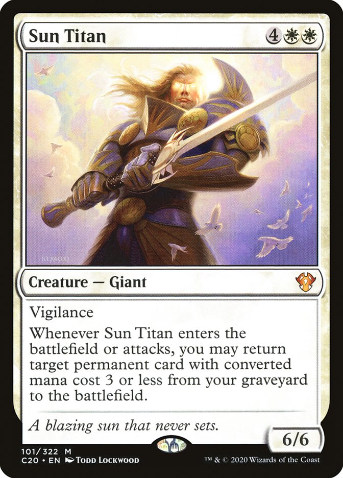 Sun Titan [Commander 2020] | North Valley Games