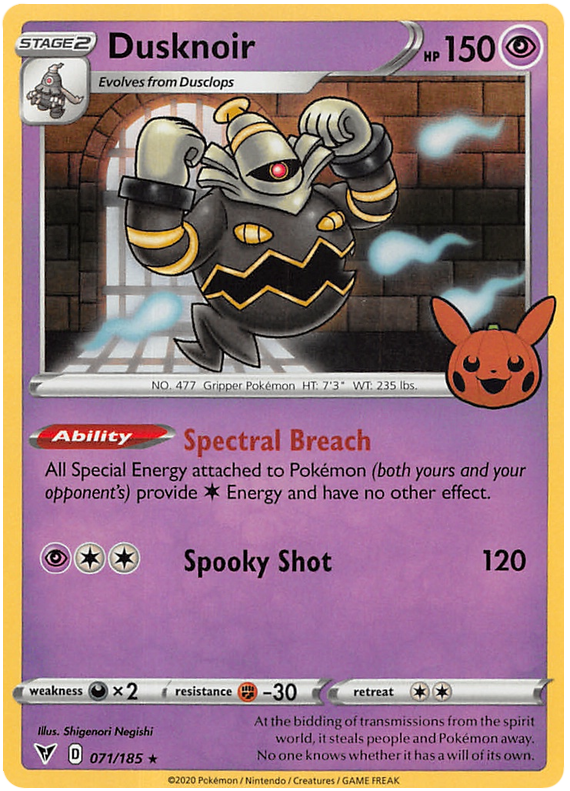 Dusknoir (071/185) [Trick or Trade 2023] | North Valley Games