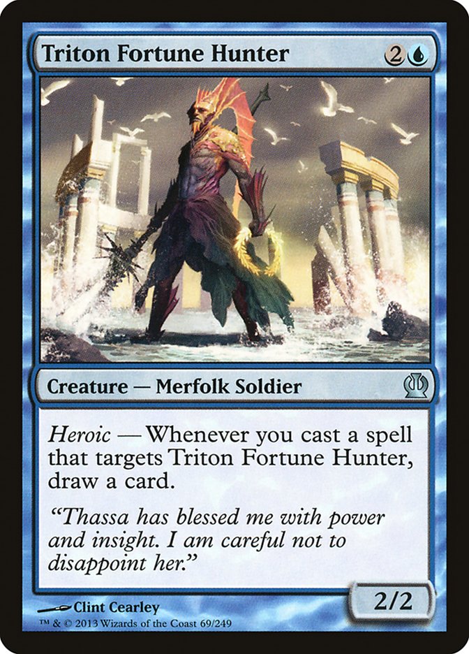 Triton Fortune Hunter [Theros] | North Valley Games