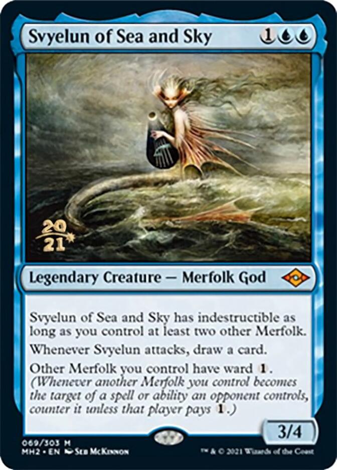 Svyelun of Sea and Sky [Modern Horizons 2 Prerelease Promos] | North Valley Games