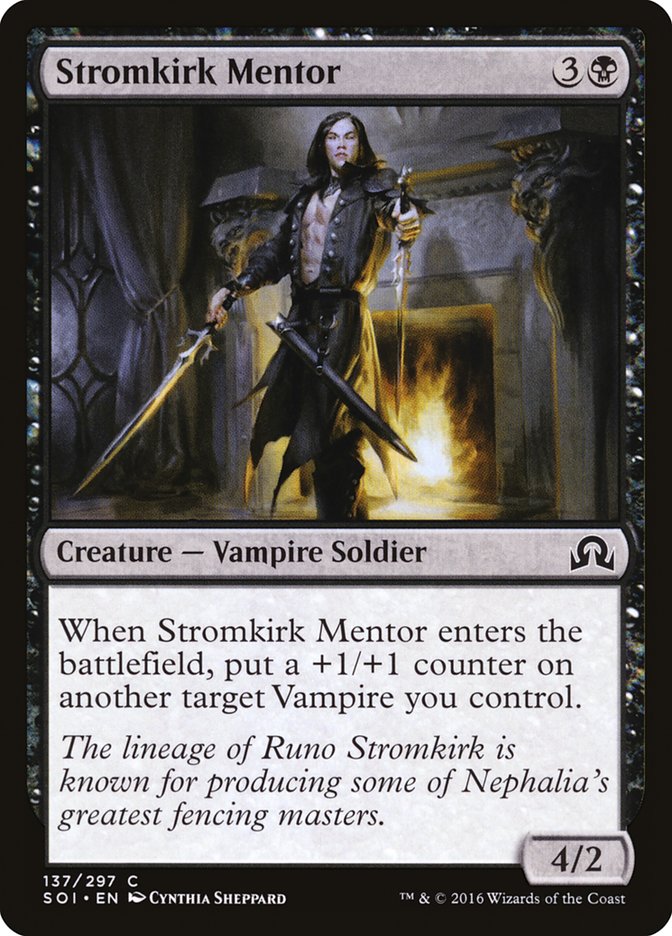 Stromkirk Mentor [Shadows over Innistrad] | North Valley Games