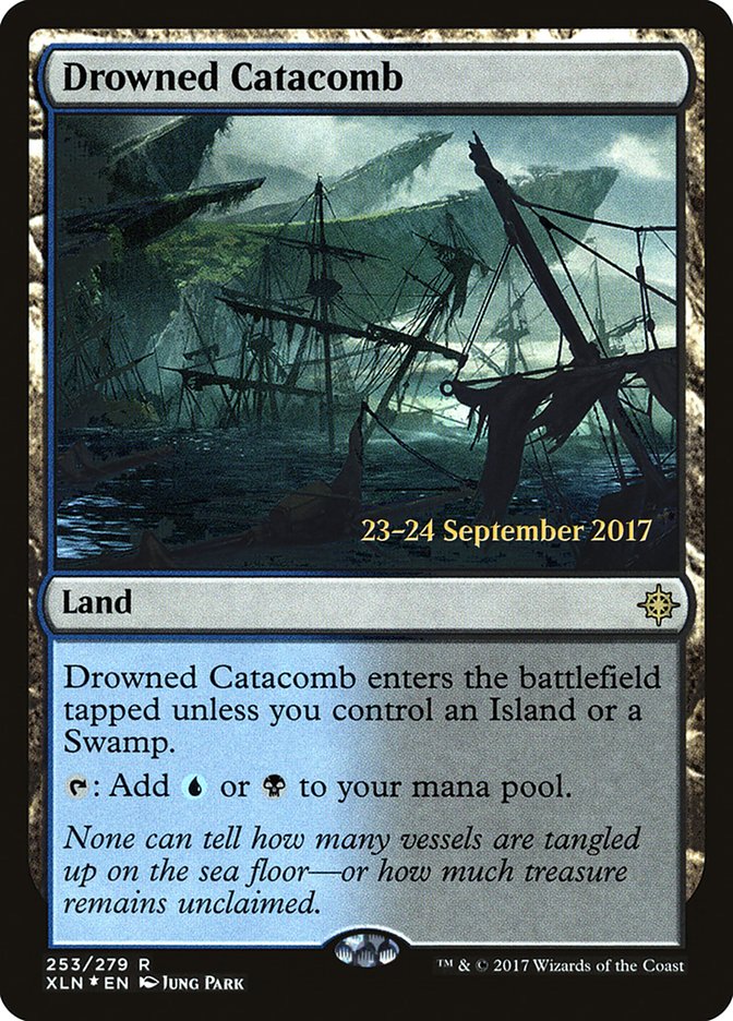 Drowned Catacomb [Ixalan Prerelease Promos] | North Valley Games