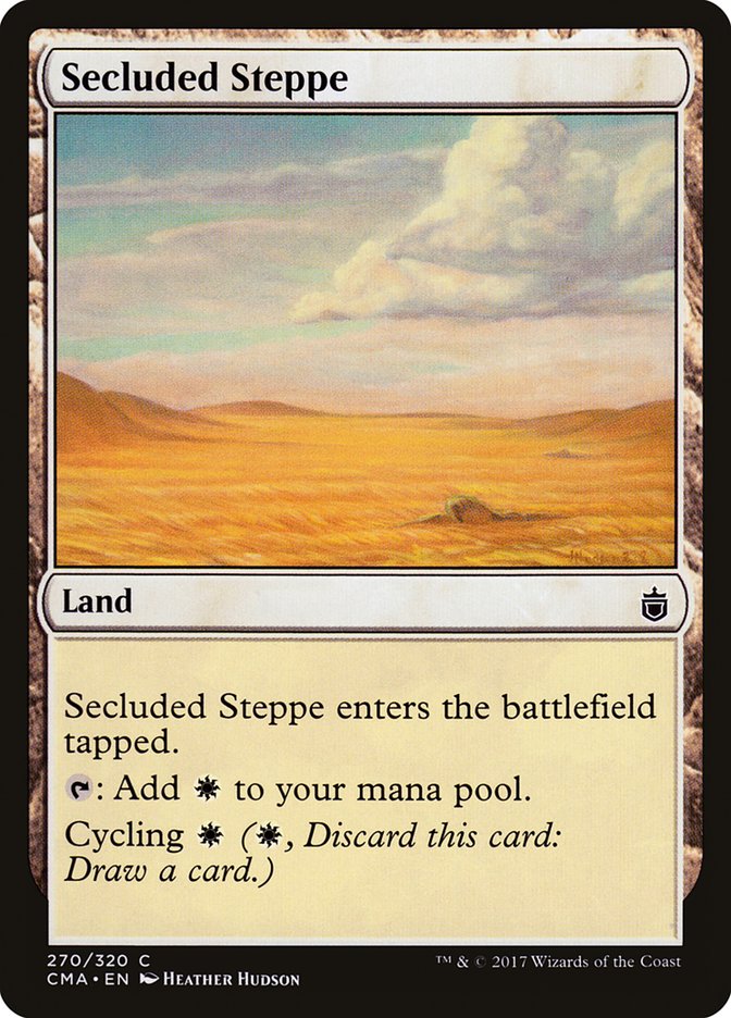 Secluded Steppe [Commander Anthology] | North Valley Games
