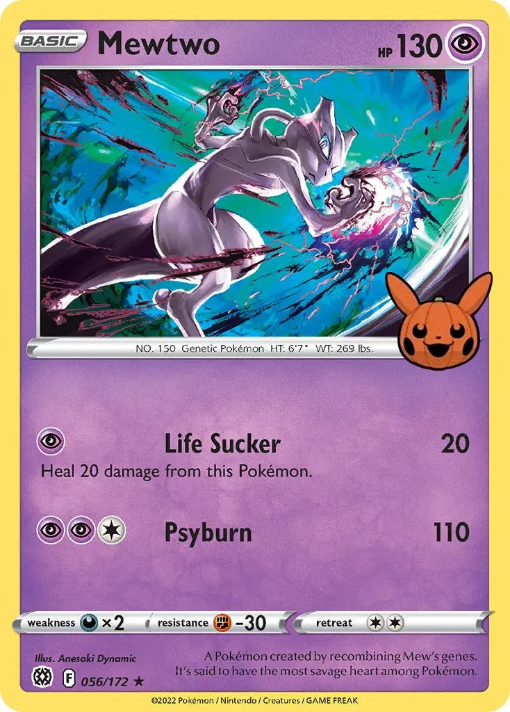 Mewtwo (056/172) [Trick or Trade] | North Valley Games