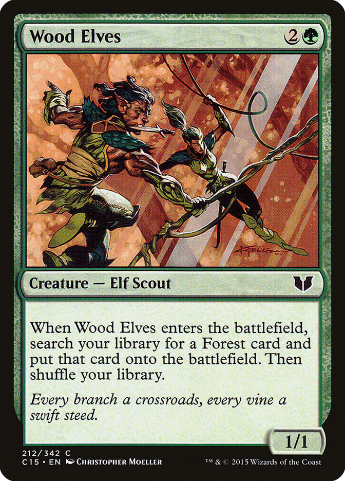 Wood Elves [Commander 2015] | North Valley Games