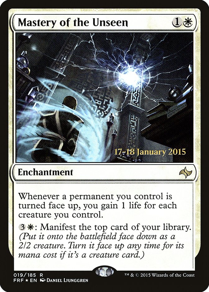 Mastery of the Unseen [Fate Reforged Prerelease Promos] | North Valley Games