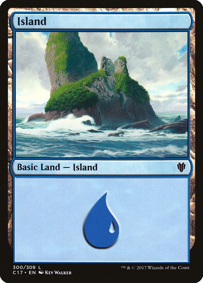 Island (300) [Commander 2017] | North Valley Games