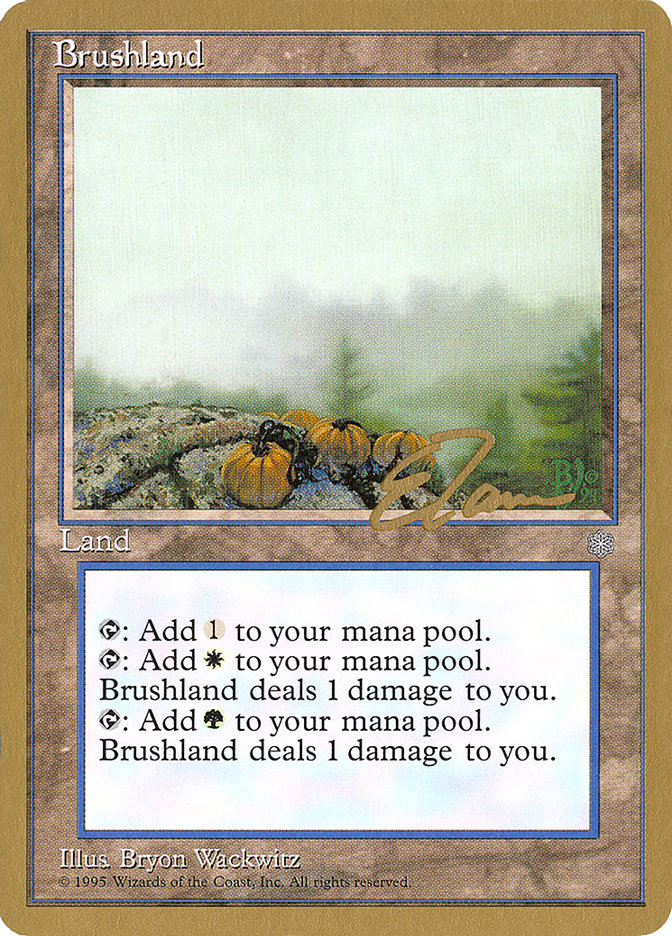 Brushland (Eric Tam) [Pro Tour Collector Set] | North Valley Games