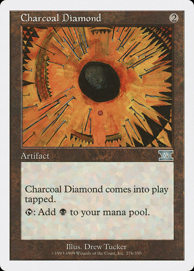 Charcoal Diamond [Classic Sixth Edition] | North Valley Games