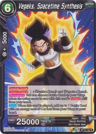 Vegeks, Spacetime Synthesis (BT10-132) [Rise of the Unison Warrior] | North Valley Games