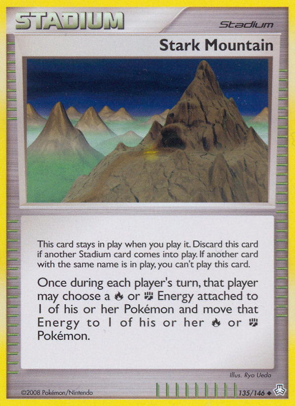 Stark Mountain (135/146) [Diamond & Pearl: Legends Awakened] | North Valley Games