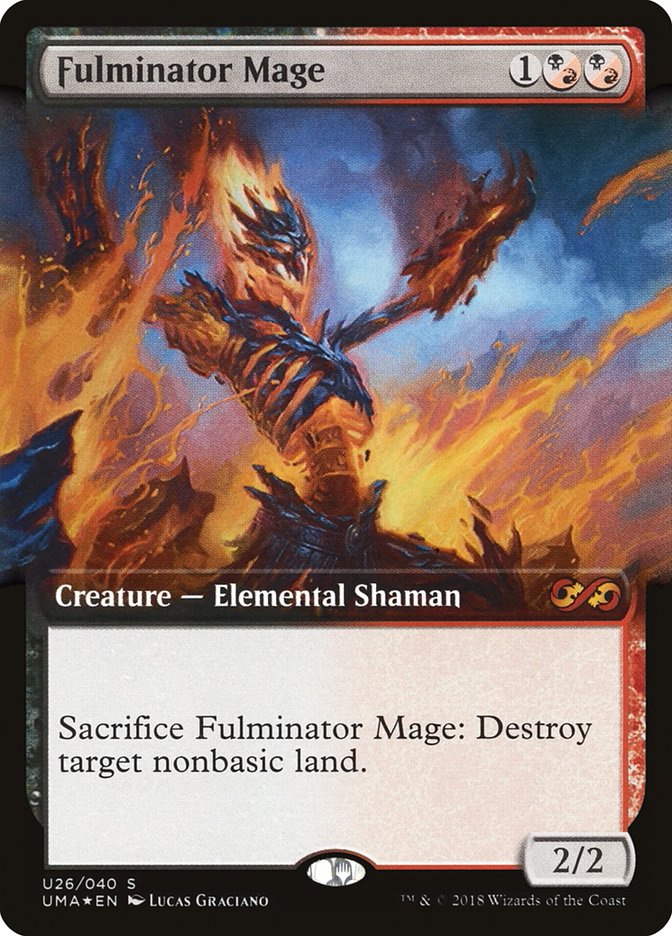 Fulminator Mage (Topper) [Ultimate Masters Box Topper] | North Valley Games