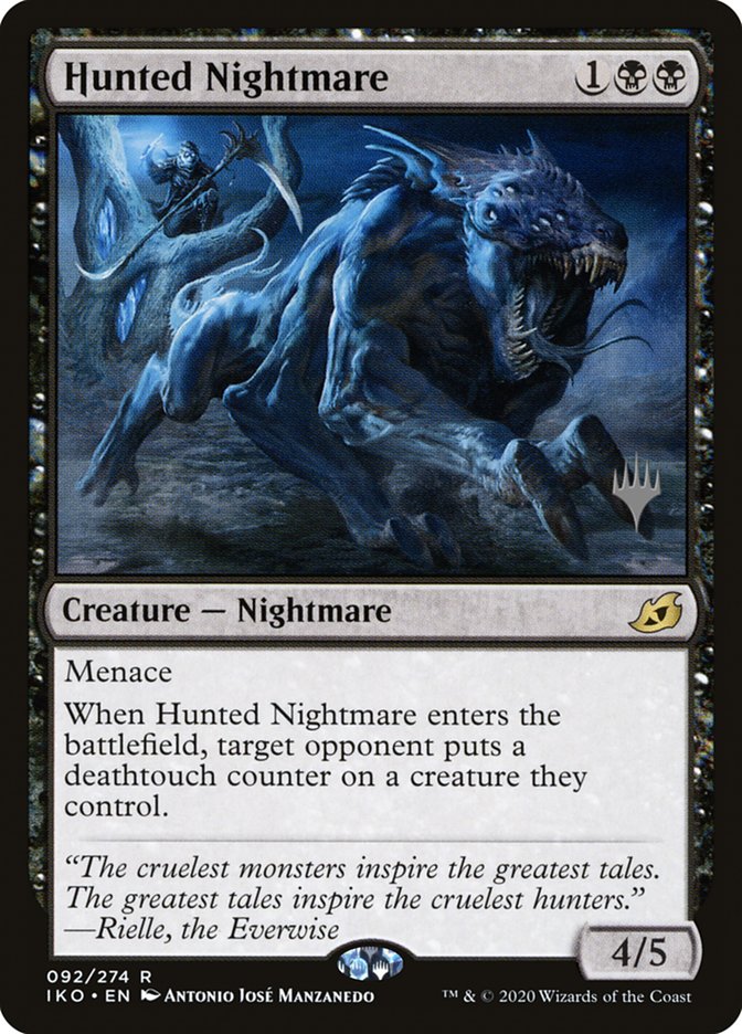 Hunted Nightmare (Promo Pack) [Ikoria: Lair of Behemoths Promos] | North Valley Games