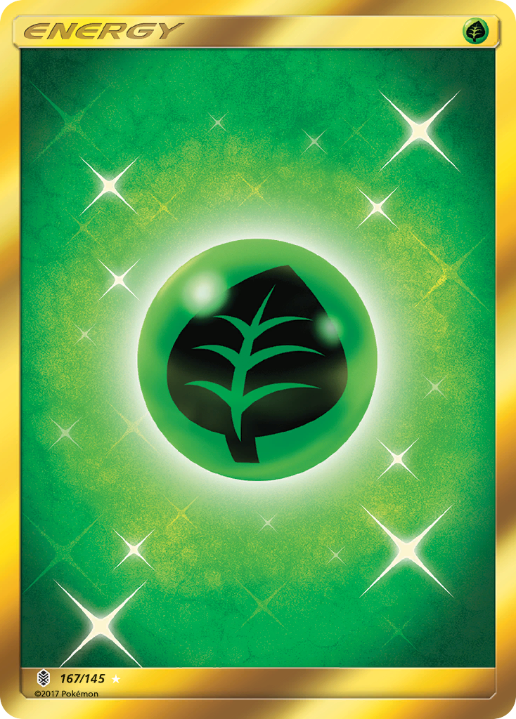 Grass Energy (167/145) [Sun & Moon: Guardians Rising] | North Valley Games