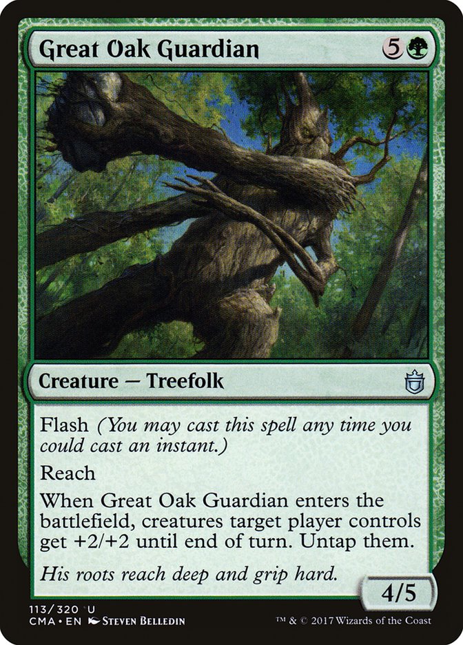Great Oak Guardian [Commander Anthology] | North Valley Games