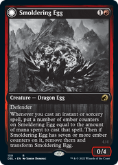 Smoldering Egg // Ashmouth Dragon [Innistrad: Double Feature] | North Valley Games