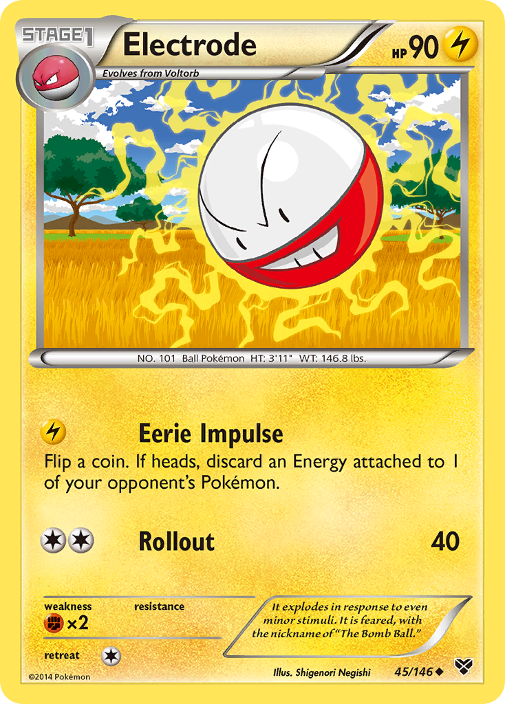 Electrode (45/146) [XY: Base Set] | North Valley Games