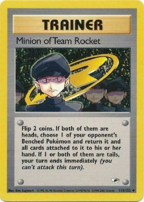 Minion of Team Rocket (113/132) [Gym Heroes Unlimited] | North Valley Games
