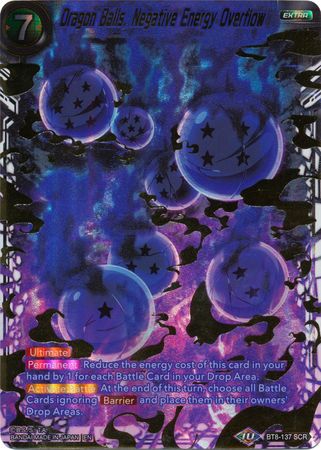 Dragon Balls, Negative Energy Overflow (BT8-137) [Malicious Machinations] | North Valley Games