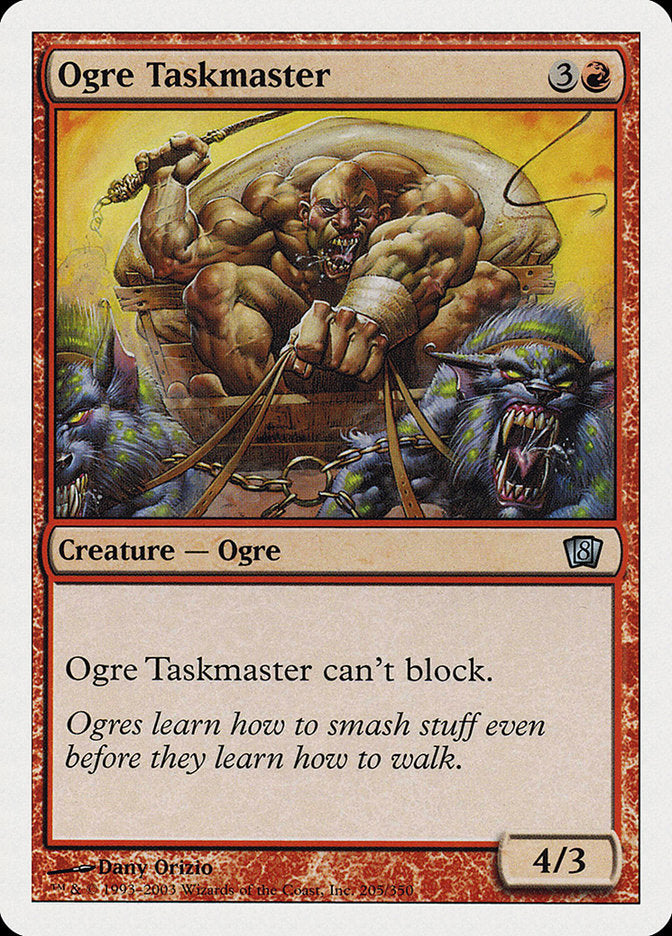 Ogre Taskmaster [Eighth Edition] | North Valley Games