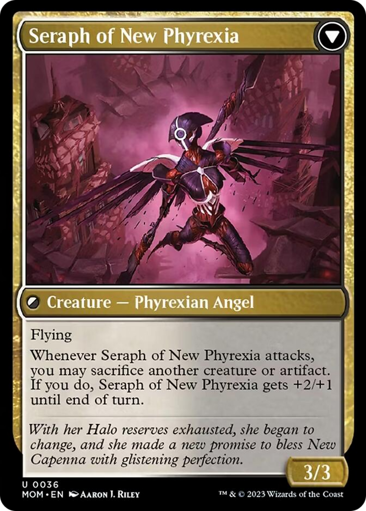 Seraph of New Capenna // Seraph of New Phyrexia [March of the Machine] | North Valley Games