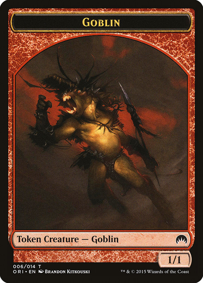 Goblin Token [Magic Origins Tokens] | North Valley Games