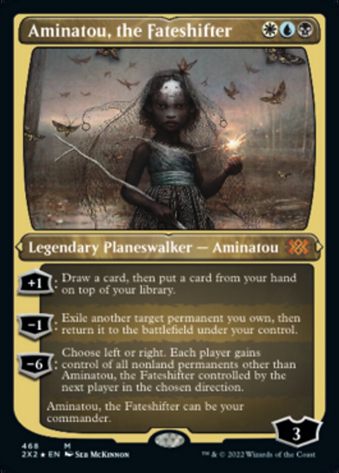 Aminatou, the Fateshifter (Foil Etched) [Double Masters 2022] | North Valley Games