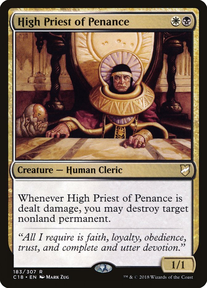 High Priest of Penance [Commander 2018] | North Valley Games