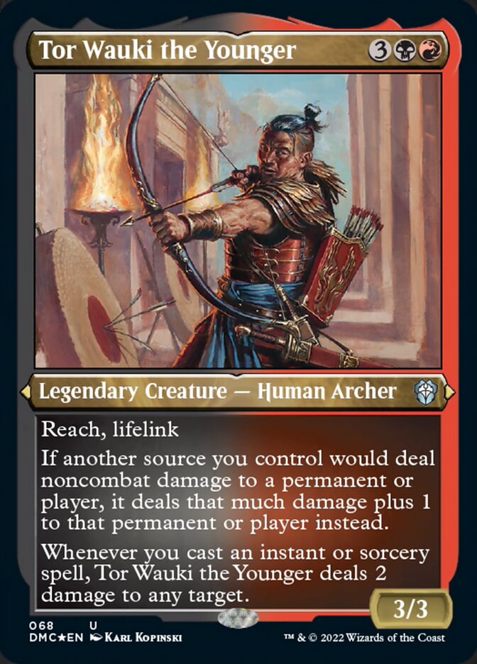 Tor Wauki the Younger (Foil Etched) [Dominaria United Commander] | North Valley Games