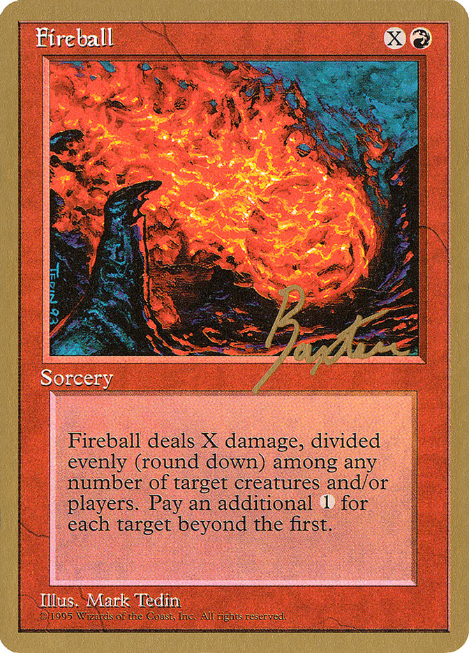 Fireball (George Baxter) [Pro Tour Collector Set] | North Valley Games