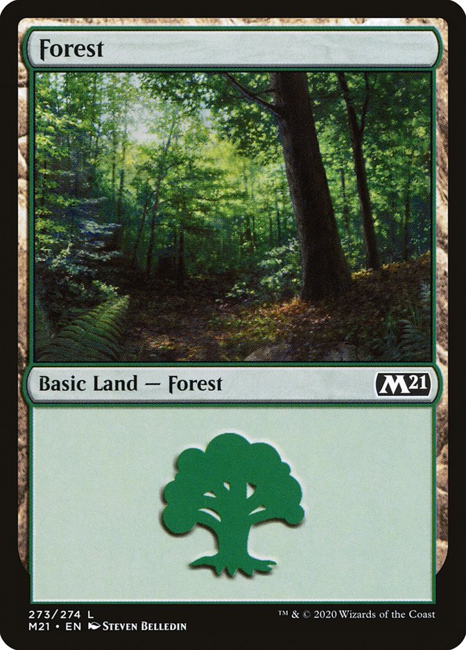 Forest (273) [Core Set 2021] | North Valley Games