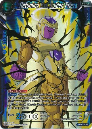 Returning Evil Golden Frieza (BT2-062) [Union Force] | North Valley Games