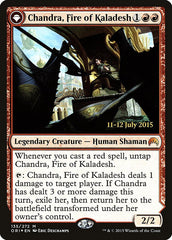 Chandra, Fire of Kaladesh // Chandra, Roaring Flame [Magic Origins Prerelease Promos] | North Valley Games