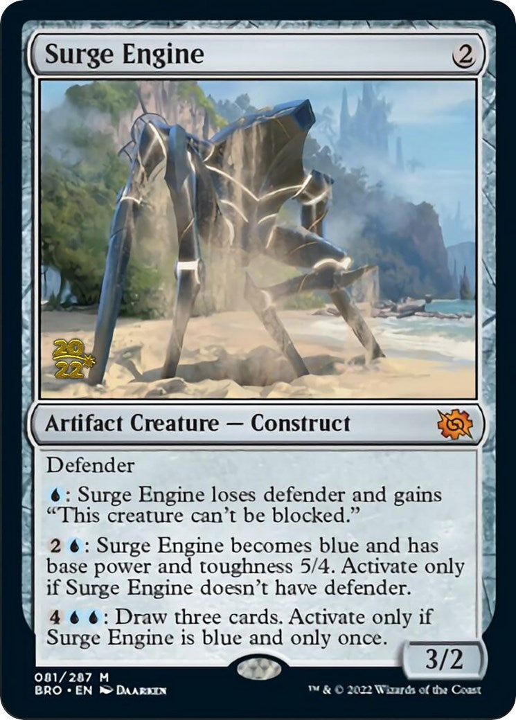 Surge Engine [The Brothers' War Prerelease Promos] | North Valley Games