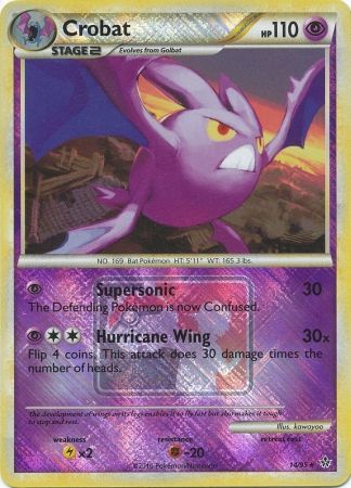 Crobat (14/95) (League Promo) [HeartGold & SoulSilver: Unleashed] | North Valley Games