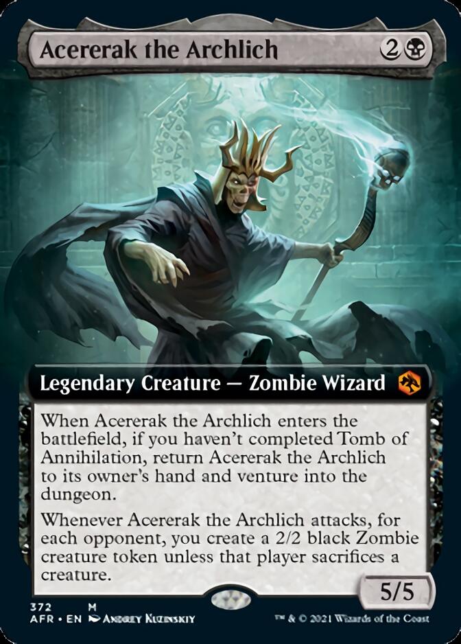 Acererak the Archlich (Extended Art) [Dungeons & Dragons: Adventures in the Forgotten Realms] | North Valley Games