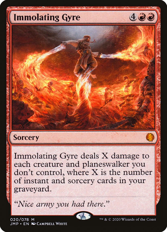 Immolating Gyre [Jumpstart] | North Valley Games